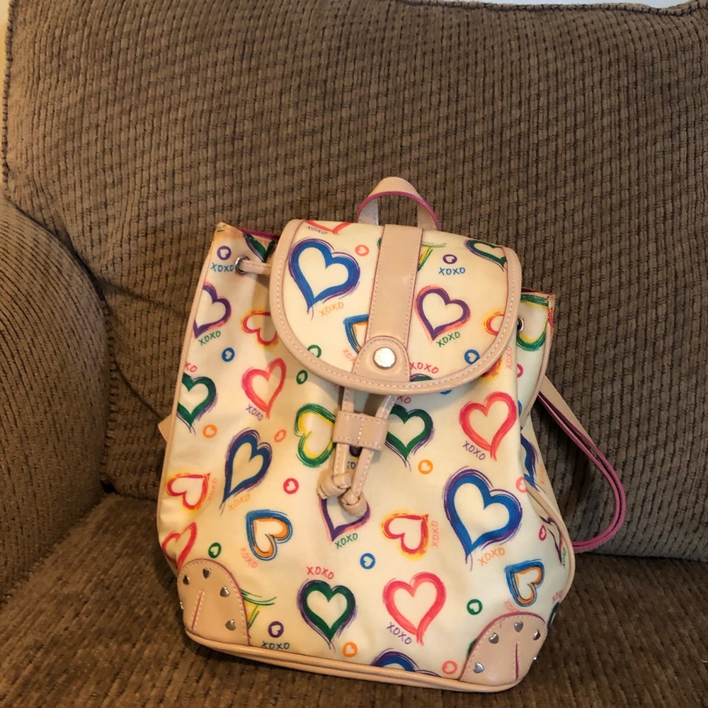 XO-XO  backpack bag with hearts